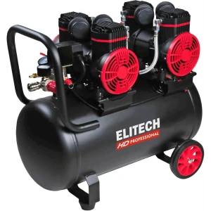 Компрессор поршневой безмасляный Elitech HD ACF 500-50S, 50 л 500 л/мин