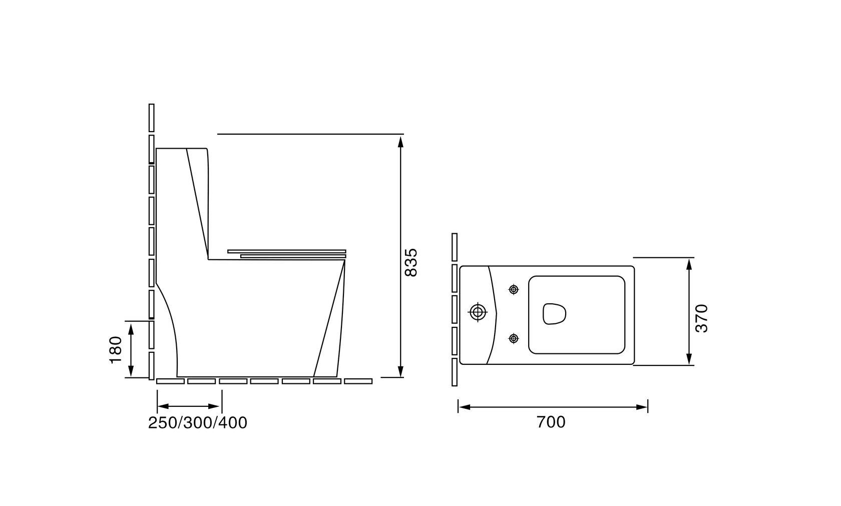 Унитазы-компакт SL-5013 SANTILINE  - Вид №4