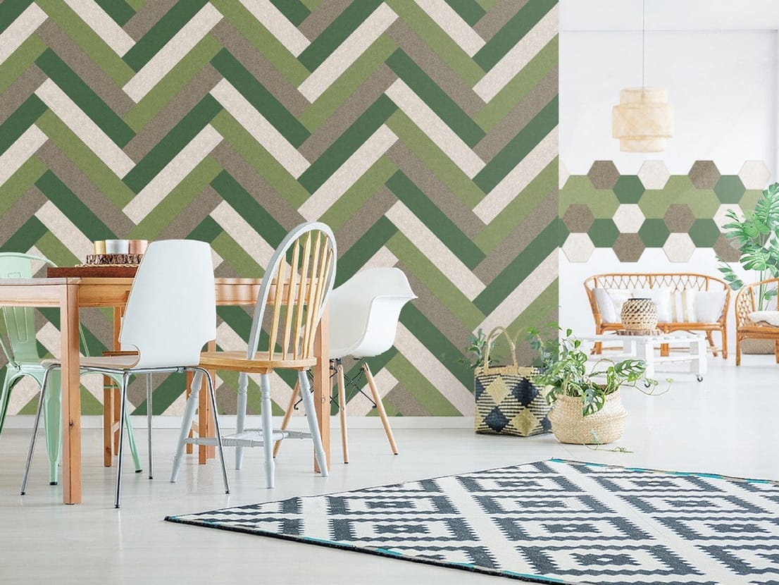 ПЭТ акустическая панель Slalom войлок ARCH-00126697