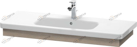 DS608303131 Подвесная раковина настенная овальная Duravit Durastyle серая