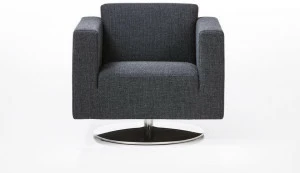 brühl Вращающееся кресло из ткани с подлокотниками