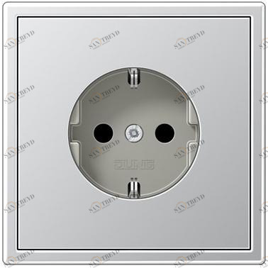 JUNG Электрическая розетка из алюминия Ls 990 sun-id-1430025