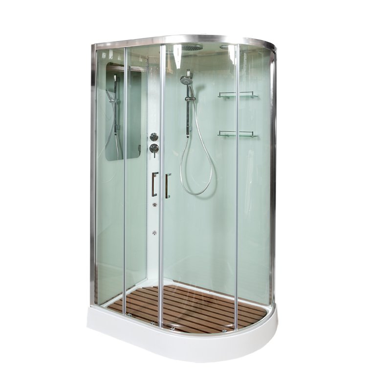 L 809 N без крыши BLACK Душевая кабина DETO Серия L А102 L с гидромассажем - Вид №2