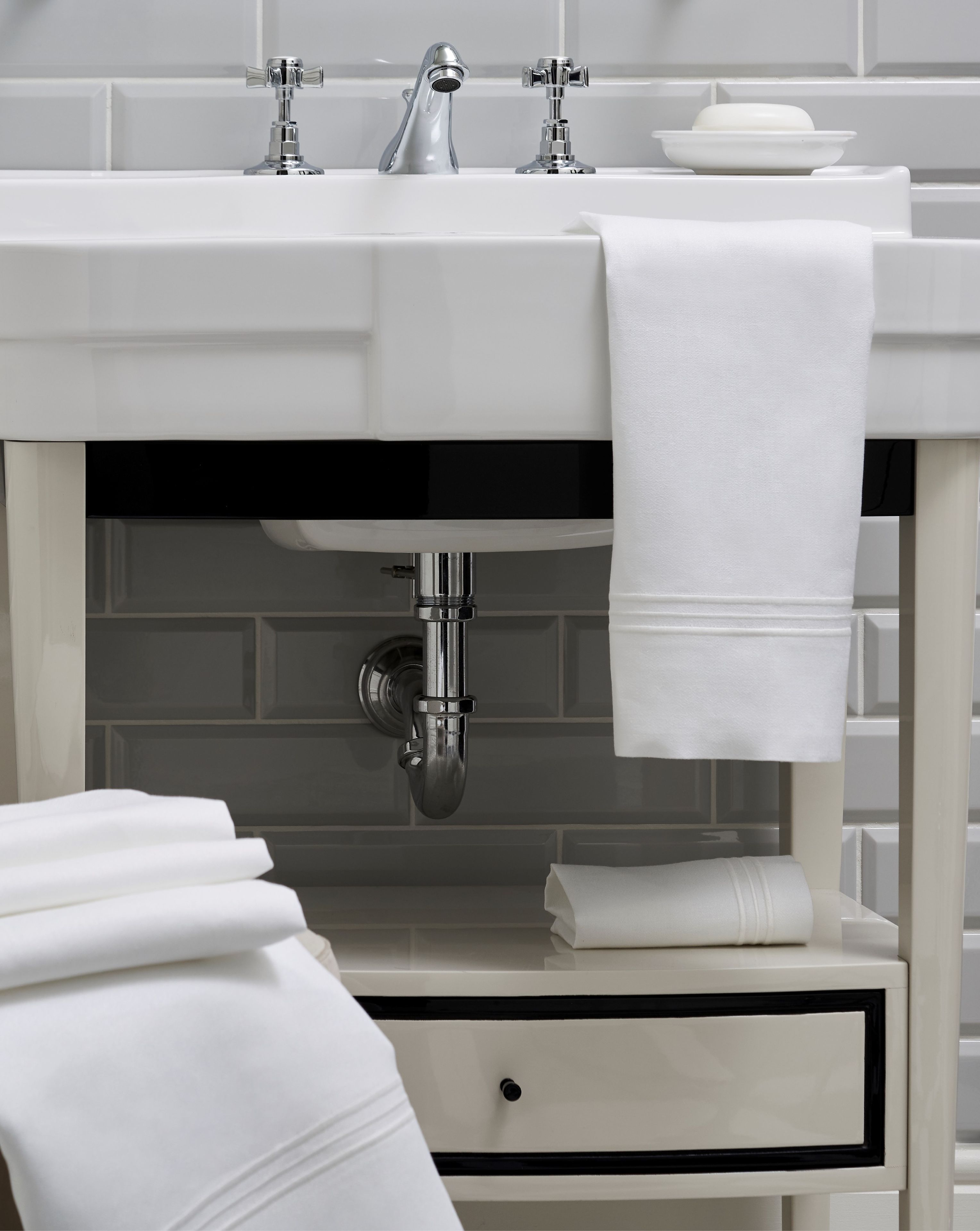 Льняное полотенце Devon&Devon Frette ARCH-00058035 - Вид №2