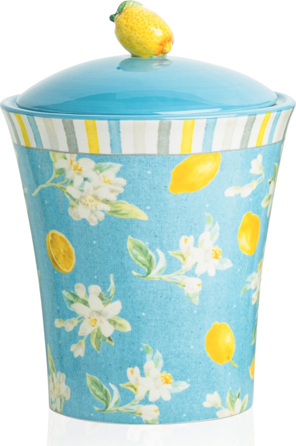 10655258 Certified International Банка для печенья Certified Int. Лимоны 1,7л, керамика Керамика 