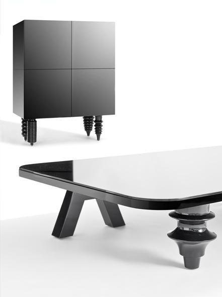 BD Barcelona Design Журнальный столик из мдф для гостиной Multileg sun-id-1388653 - Вид №4