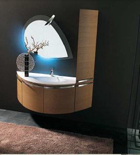 CL64 CALLA Комплект мебели для ванной комнаты 145 см ARDECO Ardeco S. R. L 42395 - Вид №1