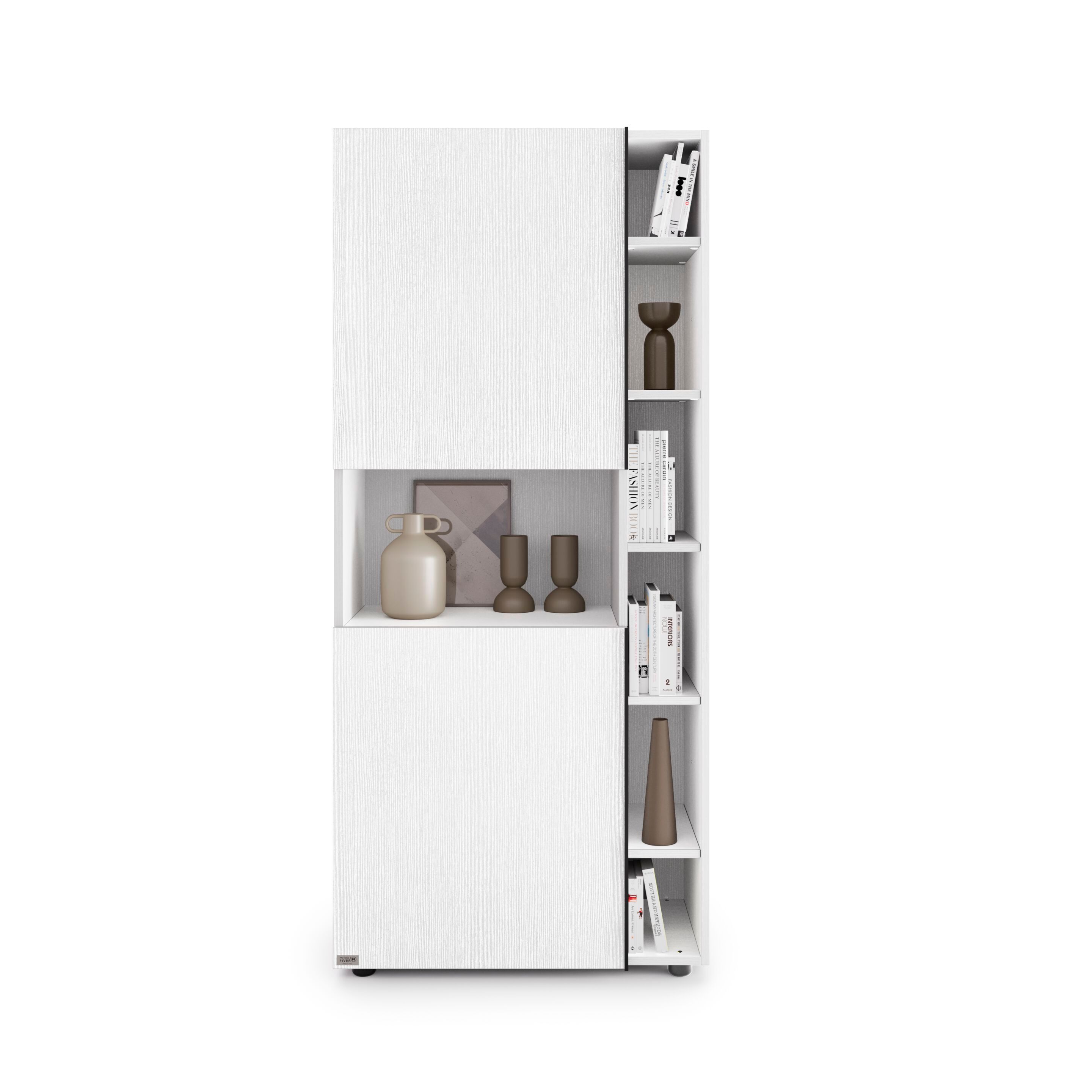 Настенный книжный шкаф из меламинированного материала Mobili Fiver ROMINA ARCH-00138664 - Вид №18