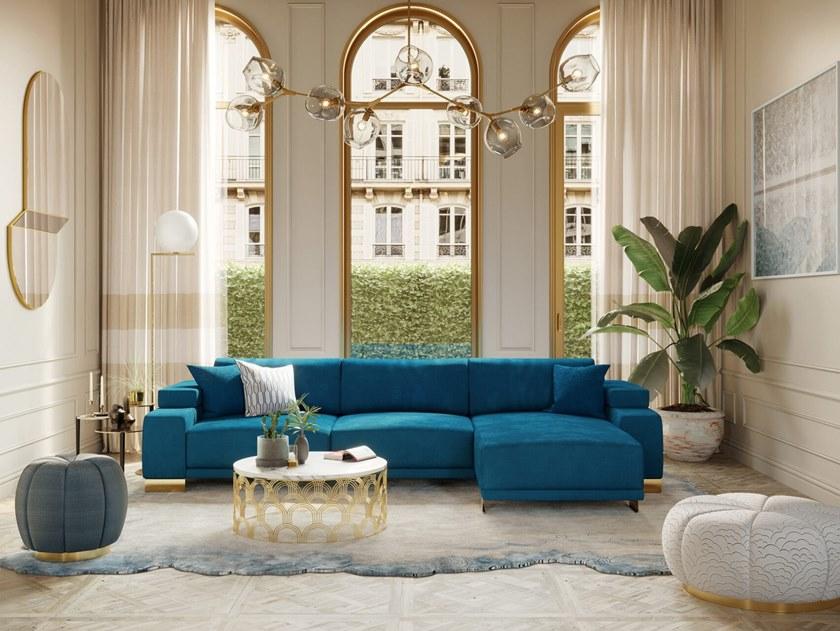 Jetclass Диван из ткани с шезлонгом Eden Jed305b, jed305c - Вид №1