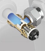 Термостатический клапан с предварительной настройкой CALEFFI 425 ARCH-00116322 - Вид №2