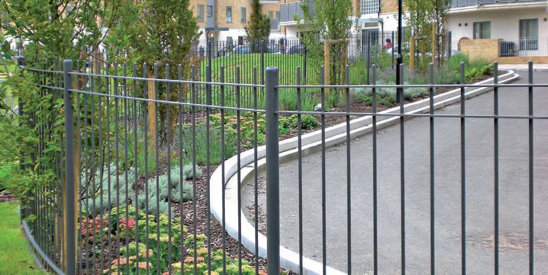 Стальной забор GRIDIRON заборы ARCH-00097722 - Вид №1