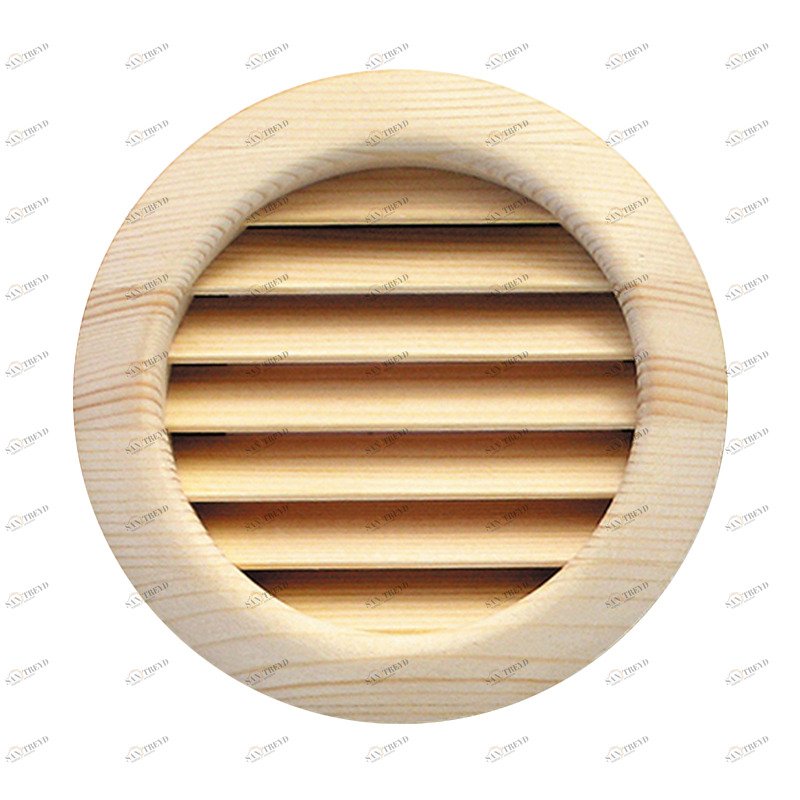 Деревянная вентиляционная решетка, дугласова пихта 110 Santreyd sun-id-682903