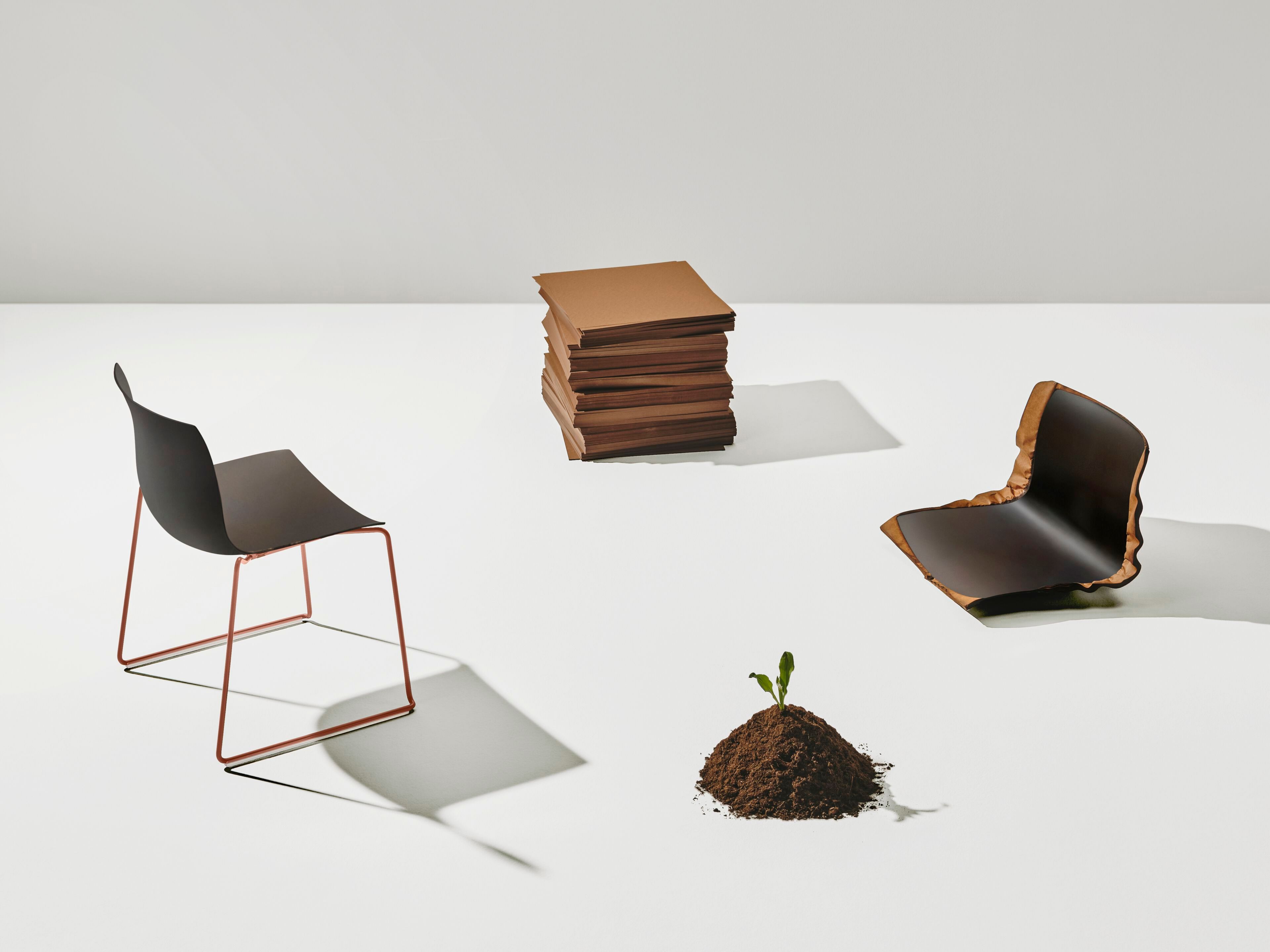 Стул для саней PaperShell Arper Catifa Paper ARCH-00083723 - Вид №6