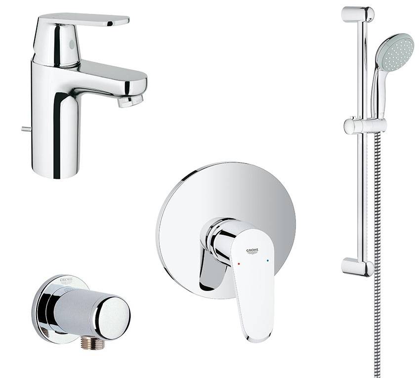 Готовый комплект для душа GROHE Eurosmart Cosmopolitan (NSB0027)