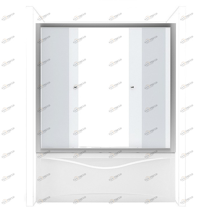 175831 Душевое ограждения на борт вынны Aquanet Россия AQ5