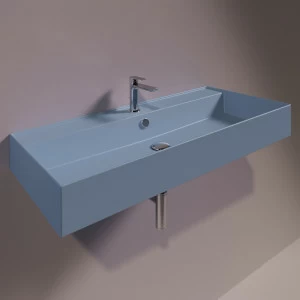 AG101PERVINCAMATT Подвесная раковина настенная прямоугольная Simas Agile