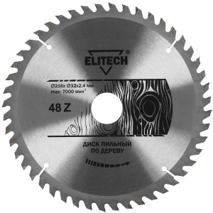 Диск пильный Elitech 1820.055800 9187620