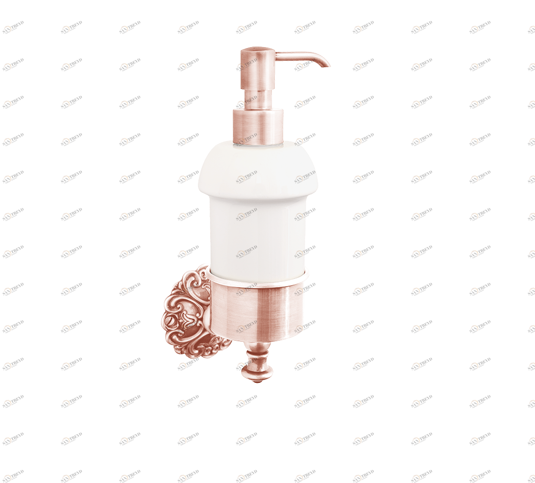 Gentry Home Настенный керамический подстаканник Ivy Rose gold sun-id-1075242