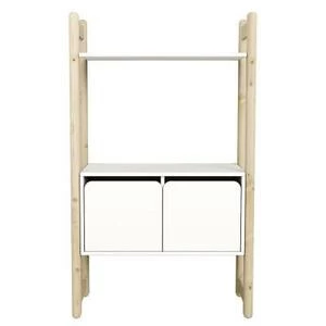 Гарнитур Midi С, 1 полка и 1 шкаф, лакированный