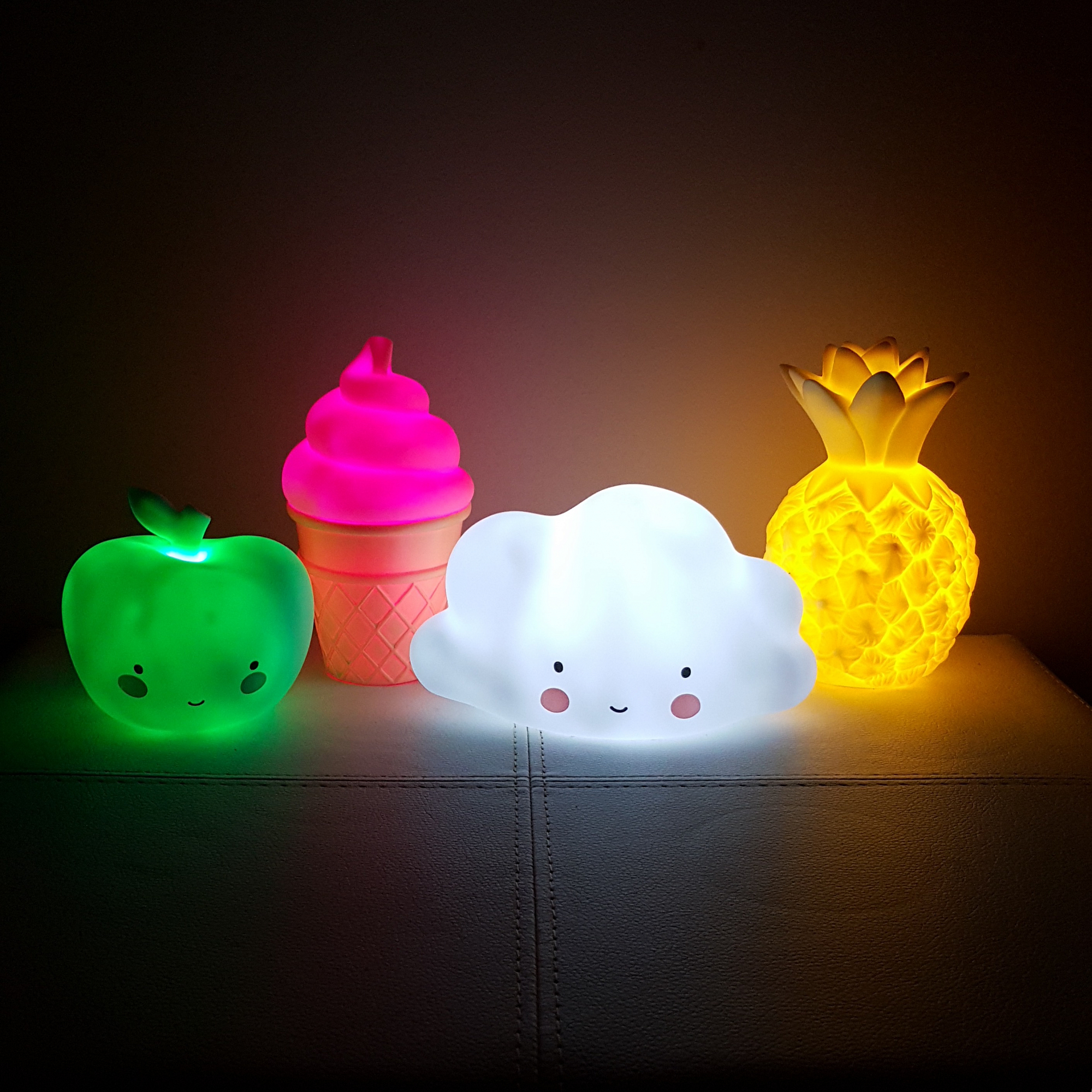 Детский ночник Pink Apple LITTLE LOVELY COMPANY  281754 Розовый Santreyd  - Вид №3