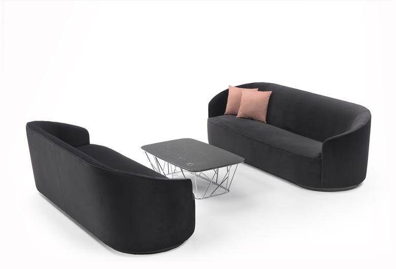 Marelli 3-х местный тканевый диван Moon 9mn201 / 9mn202 - Вид №2