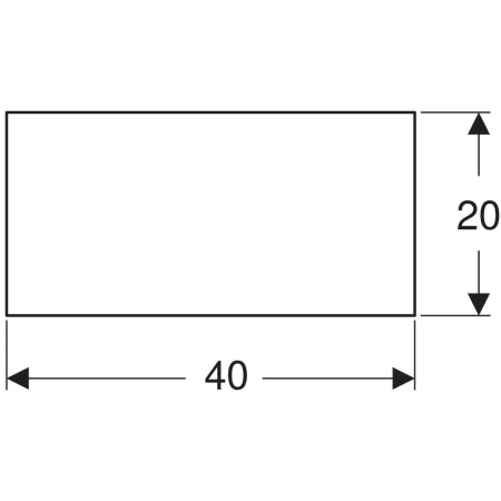 431030227 Боковая декоративная панель Geberit Bambini для детской раковины, более высокая раковина Geberit  - Вид №2