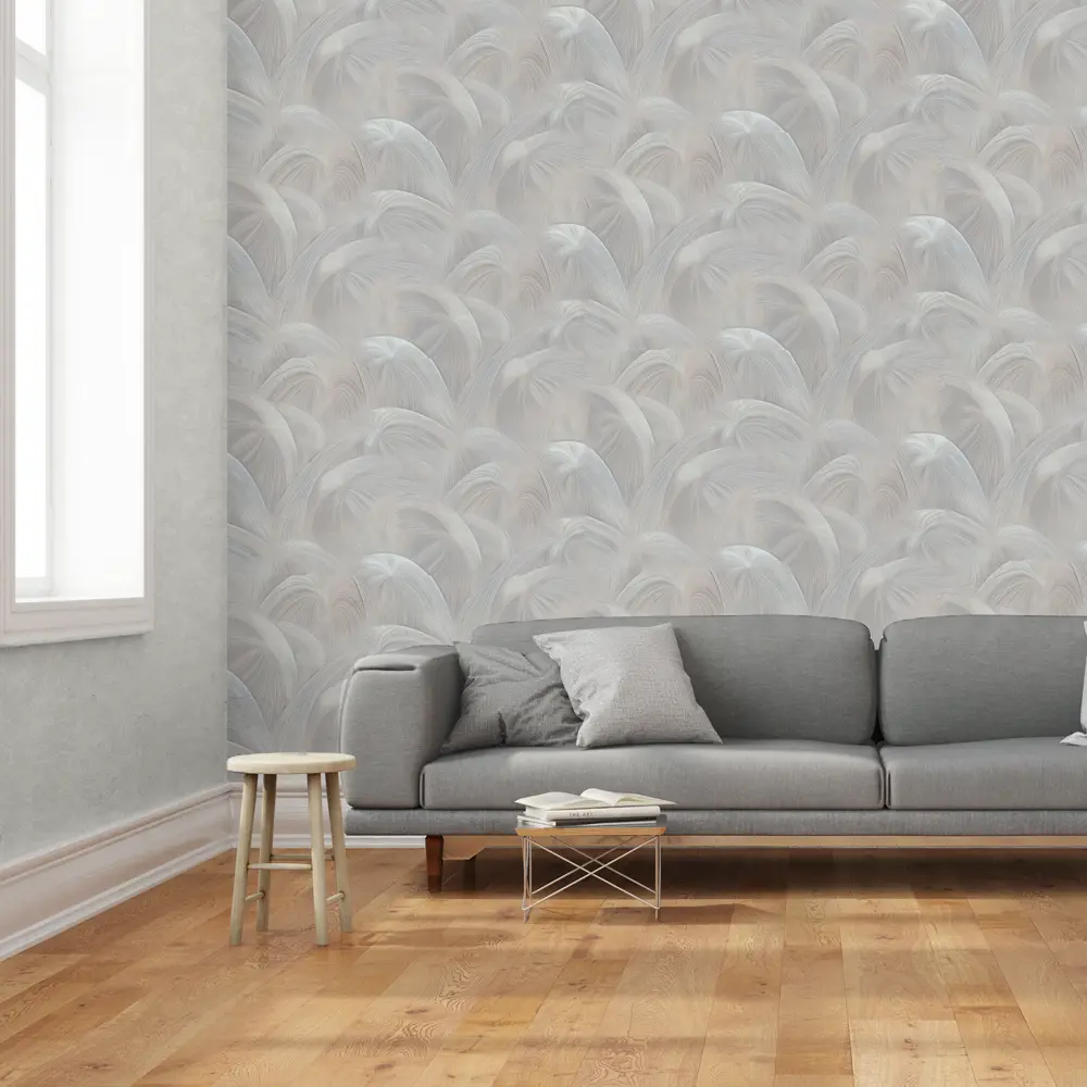 Обои флизелиновые Malex Design «Комета 5» серые 1.06 м 4121-5 МОСКОВСКАЯ ОБОЙНАЯ ФАБРИКА КосмоКомета STLM-2114432 - Вид №3