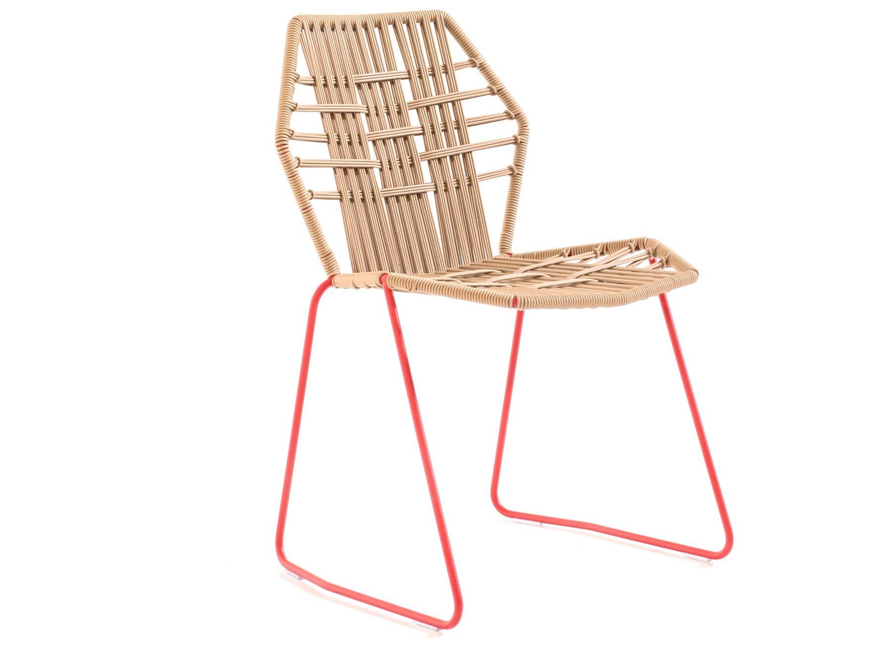 Стул из плетеной инженерной пластмассы MOROSO Tropicalia ARCH-00102089 - Вид №1