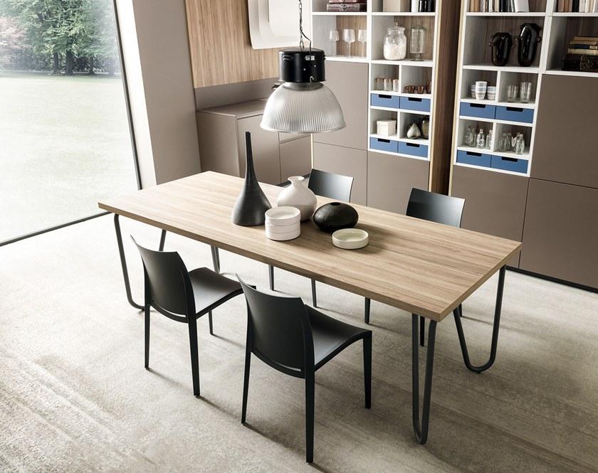 Febal Casa Линейная лакированная встроенная кухня sun-id-1457235 - Вид №3