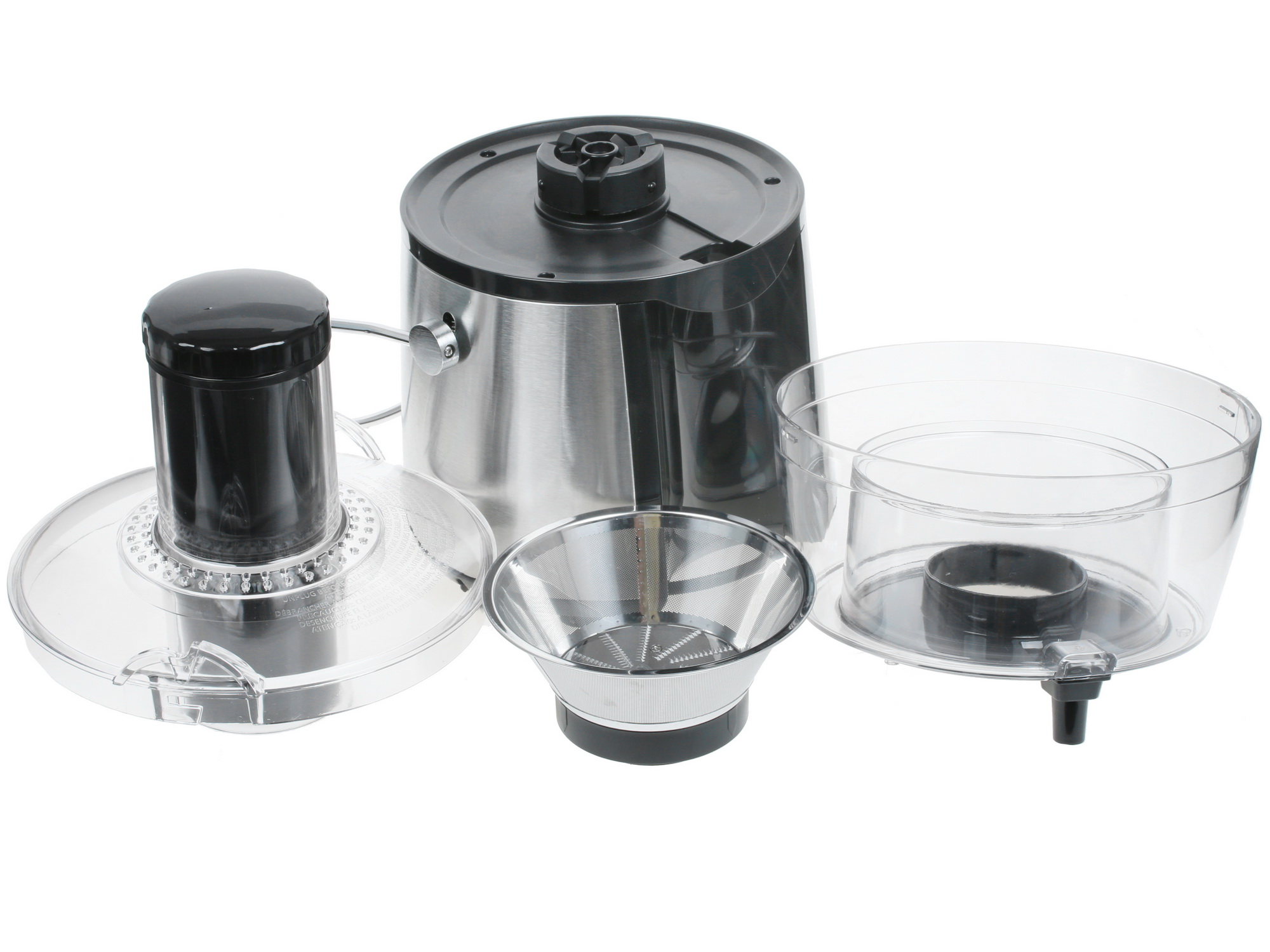 1223801 Соковыжималка электрическая Moulinex Juice Express JU550D10 серебристый STDN-0136809 - Вид №6