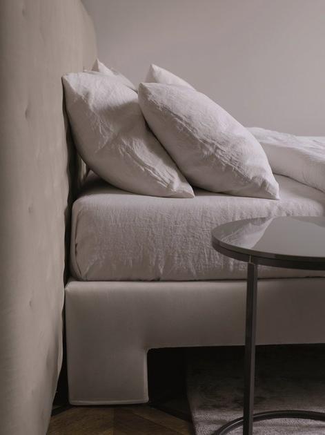 Meridiani Двуспальная кровать со съемным чехлом из ткани Edition tuyo sun-id-1377611 - Вид №6