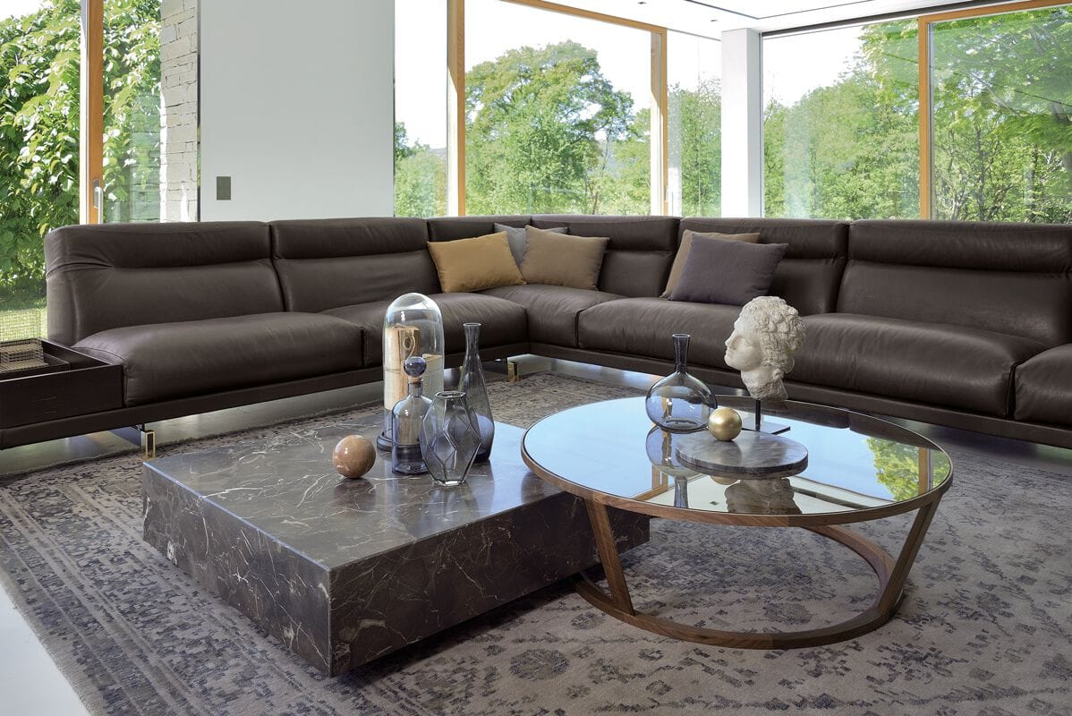 Круглый Хрустальный журнальный столик i 4 Mariani Niky ARCH-00120903 - Вид №6