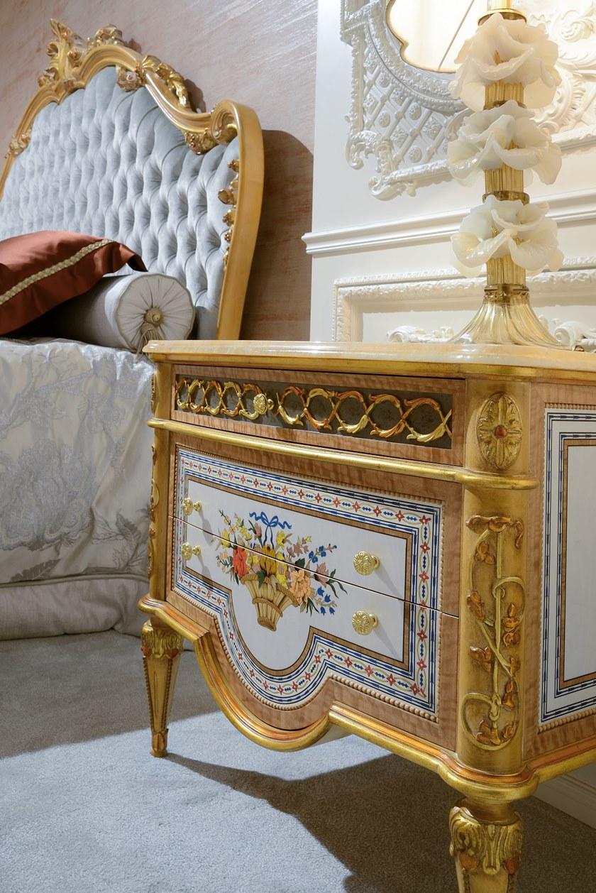 Bellotti Ezio Прямоугольная прикроватная тумба из маринованного дерева с ящиками 3700_luigi xvi 3704 - Вид №2