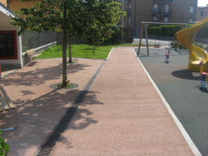 Гранулированные мраморные полы