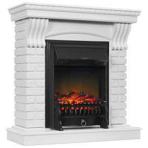 9911062 Каминокомплект RealFlame JAZZ STD/EUG WT+ FOBOS LUX BL