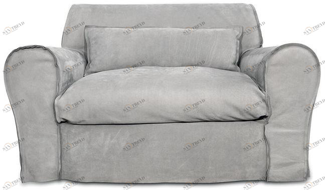 BAXTER Кожаное кресло с подлокотниками Housse sun-id-1399195