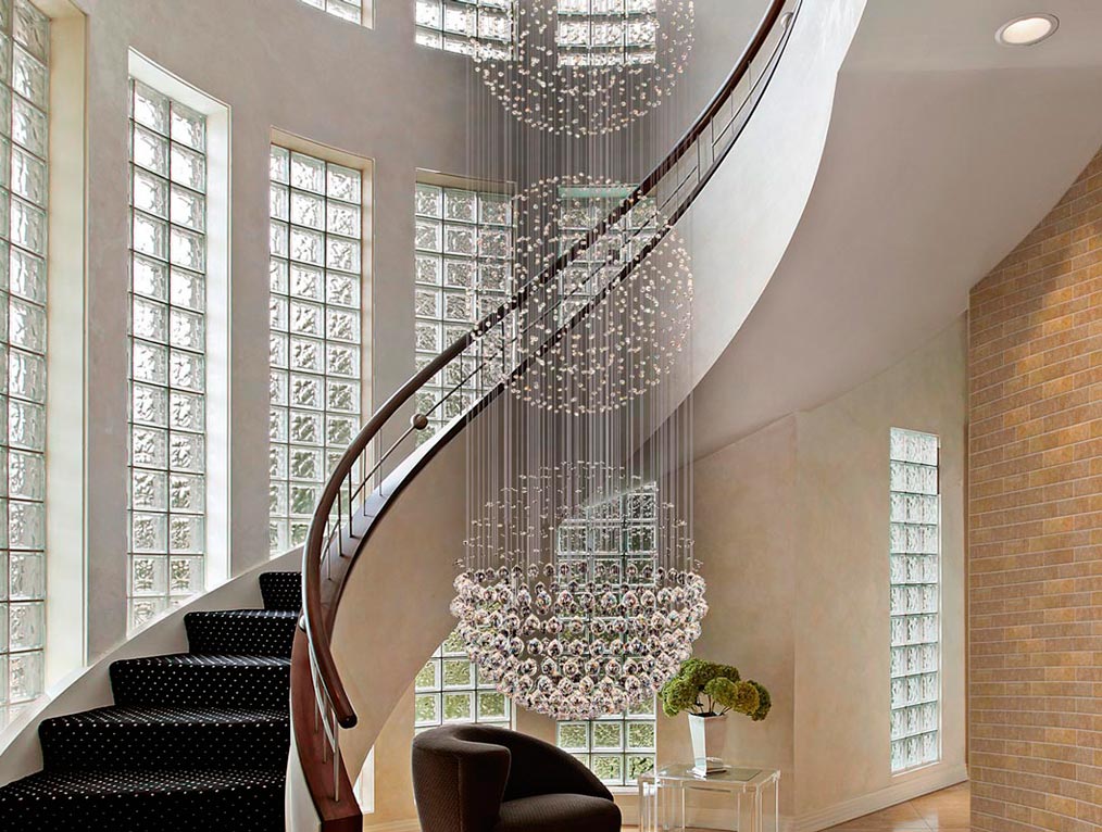 Каскадная люстра Newport 8113/300 хром NEWPORT ДИЗАЙНЕРСКИЕ 059229 Хром;прозрачный  - Вид №3