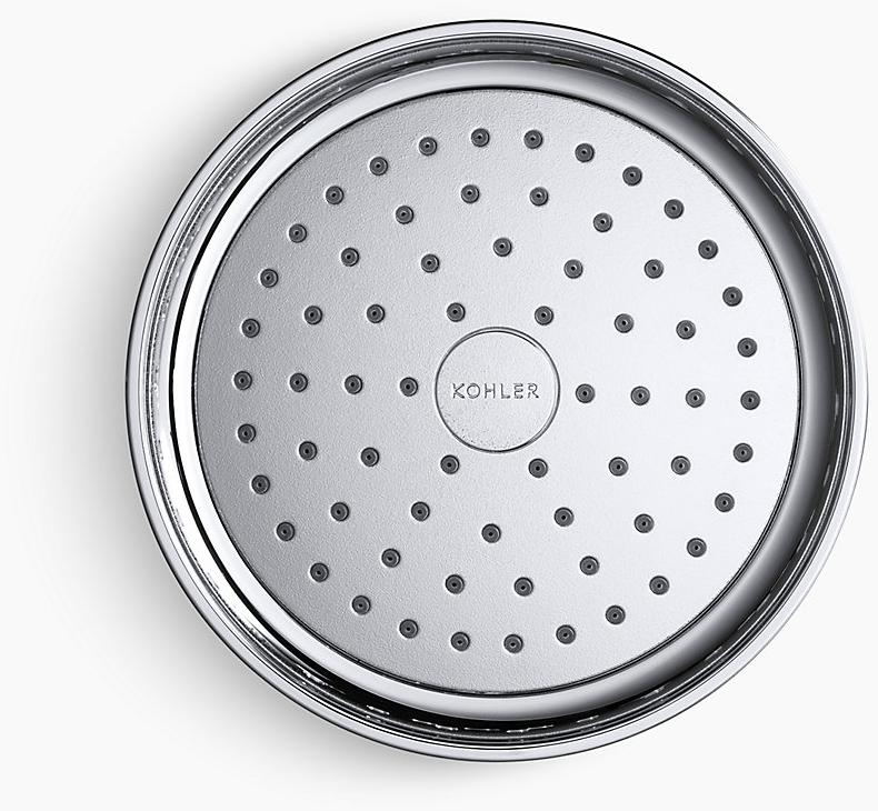 KOHLER Однофункциональная настенная душевая лейка Purist 2,5 галлона в минуту с технологией всасывания воздуха Katalyst K-965-AK-TT  - Вид №2