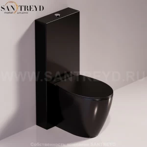 LFT20NERO Компакт унитаз с бачком Черный Simas LFT Spazio Италия