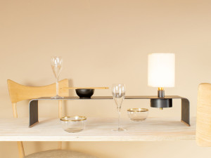 Аккумуляторная железная светодиодная настольная лампа