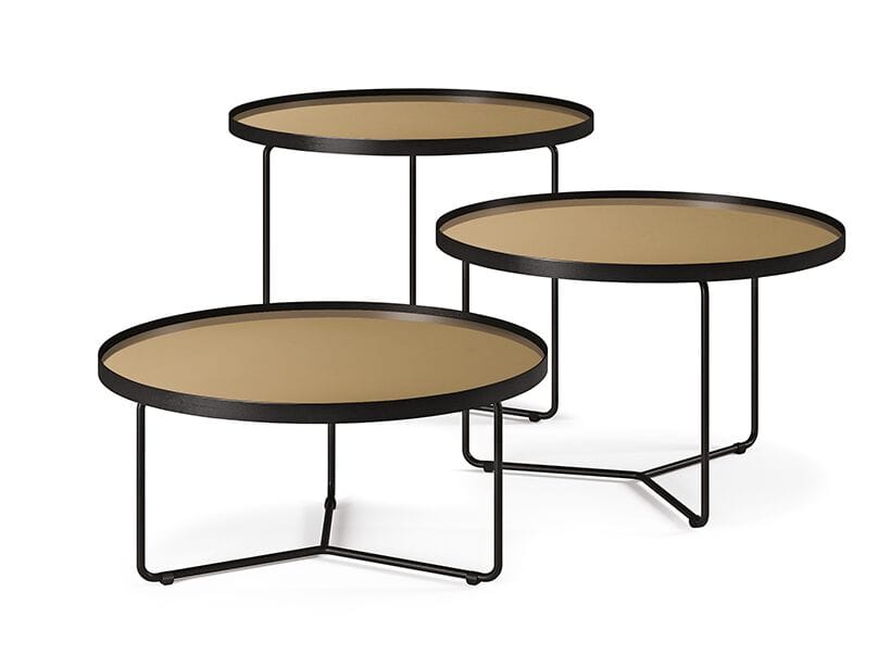 Окрашенный металлический круглый журнальный столик Cattelan italia BILLY ARCH-00094125