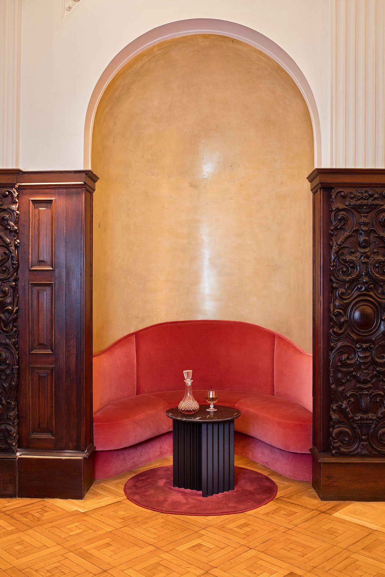 Круглый мраморный журнальный столик RS Barcelona Plec ARCH-00099657 - Вид №2