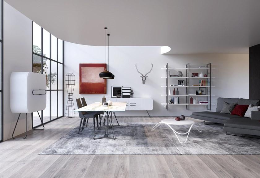 Barel Круглый лакированный журнальный столик из мдф sun-id-1493919 - Вид №1