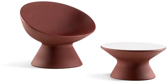 Plust Кресло из полиэтилена Fade sun-id-1406614 - Вид №2