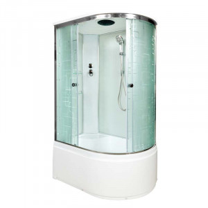 D272S LED L Душевая кабина DETO Серия D