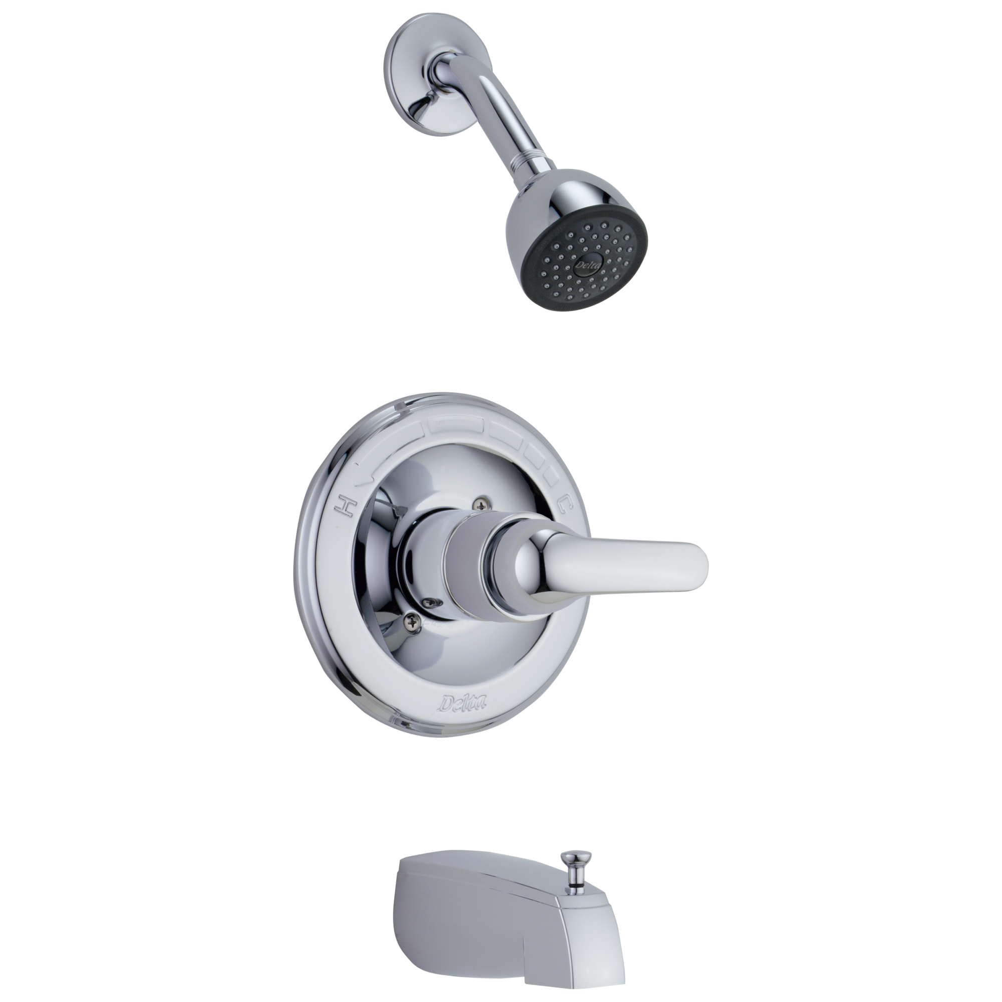 1343 Ванна и душ Monitor® серии 13 Delta Faucet Classic Хром