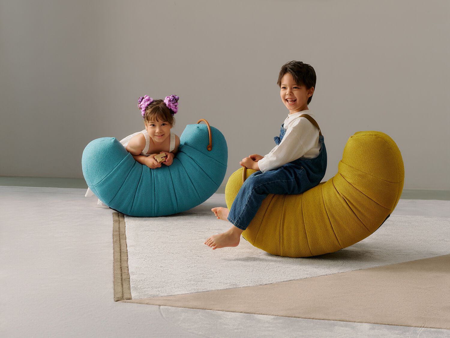 Ткань мягкий пуф HC28 maison ROLL MINI ARCH-00035573 - Вид №11