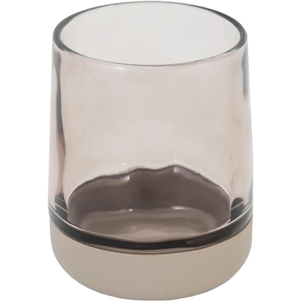 Стакан для зубных щёток Vidage Bonn Beige стекло цвет бежевый STLM-2098666 - Вид №1
