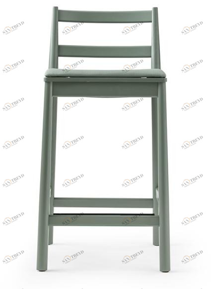 TrabA' Барный стул со встроенной подушкой Julie 0027-imb