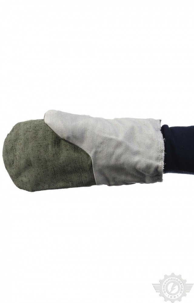 58765 Рукавицы утепленные с брезентовым наладонником  Средства защиты рук  размер Спецодежда  - Вид №1